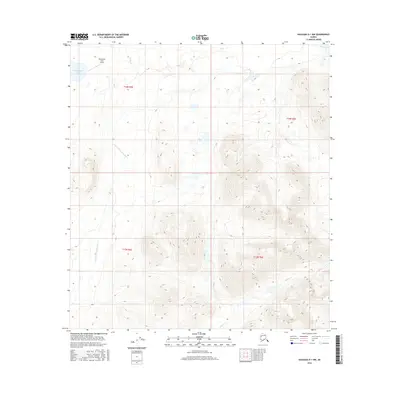 2016 Map of Gulkana D-1 NW, 2016 Print