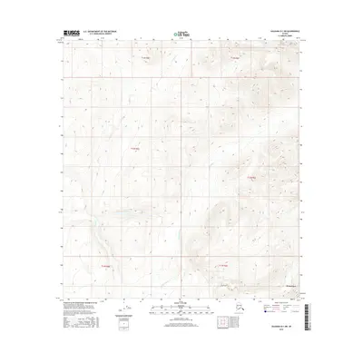 2016 Map of Gulkana D-1 SW, 2016 Print
