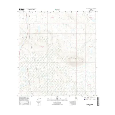 2016 Map of Gulkana D-3 SW, 2016 Print