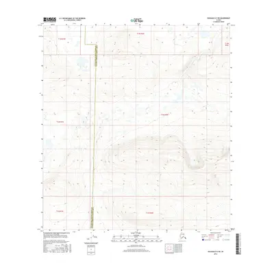 2016 Map of Gulkana D-5 SW, 2016 Print