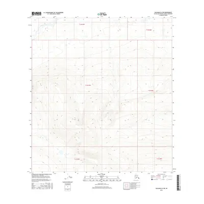 2016 Map of Gulkana D-6 SW, 2016 Print