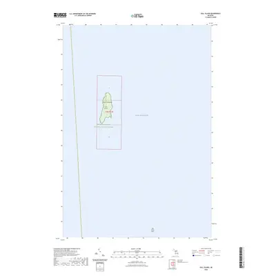 2023 Map of Gull Island, 2023 Print