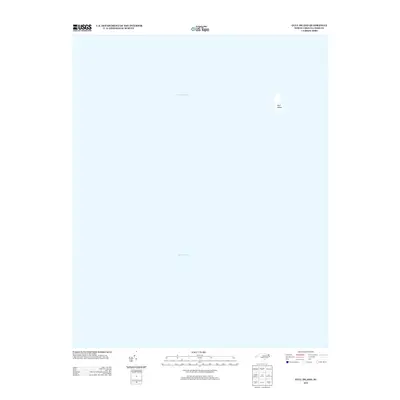 2013 Map of Gull Island, 2013 Print