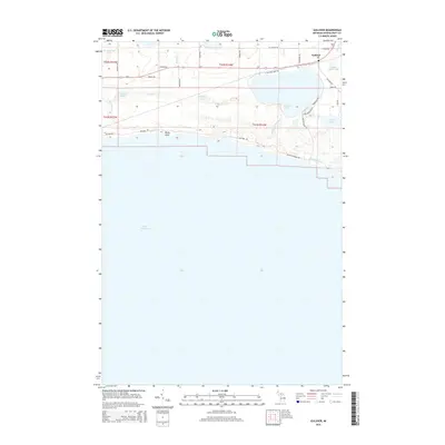 2014 Map of Gulliver, 2014 Print