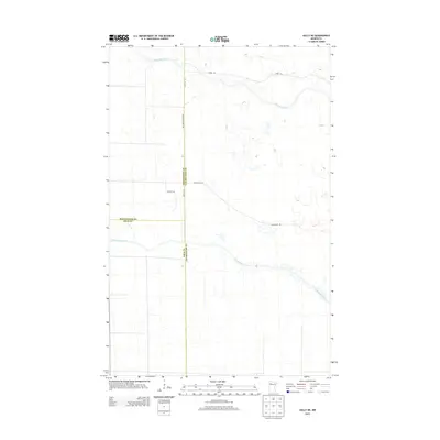 2013 Map of Gully NE, 2013 Print
