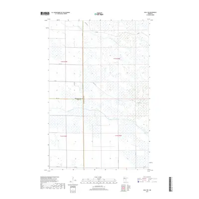 2019 Map of Gully NE, 2019 Print