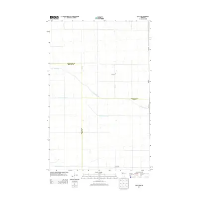 2013 Map of Gully NW, 2013 Print