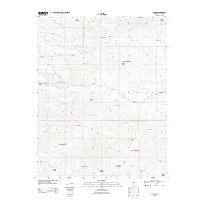 2013 Map of Gulnare, 2013 Print