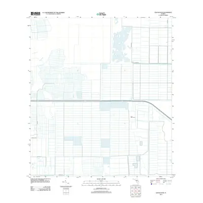 2012 Map of Gum Slough, 2012 Print