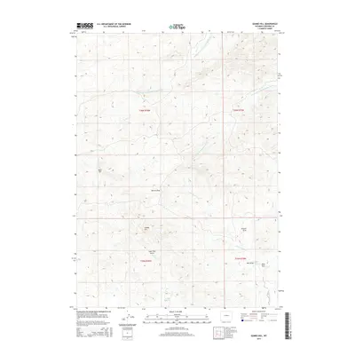 2015 Map of Gumbo Hill, 2015 Print