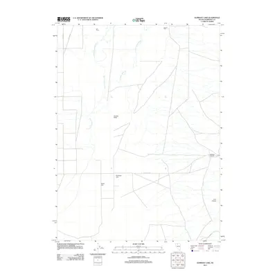 2011 Map of Gumboot Lake, 2011 Print