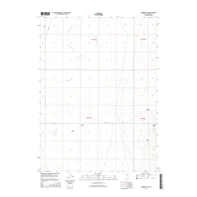 2015 Map of Gumboot Lake, 2015 Print