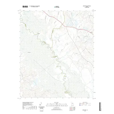 2020 Map of Gumm Pond, 2020 Print