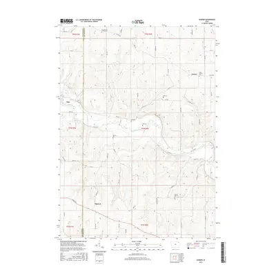 2015 Map of Gunder, 2015 Print
