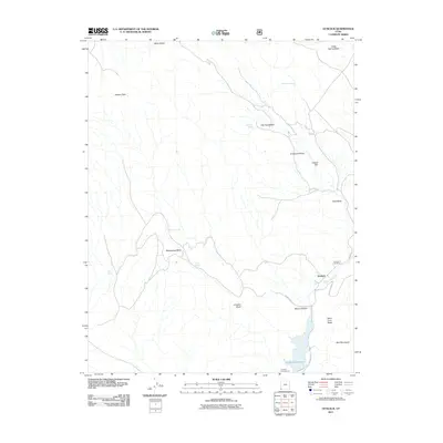 2011 Map of Gunlock, 2011 Print