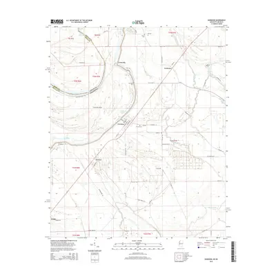 2015 Map of Gunnison, 2015 Print