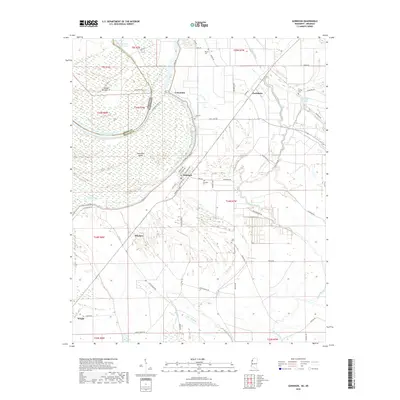 2018 Map of Gunnison, 2018 Print