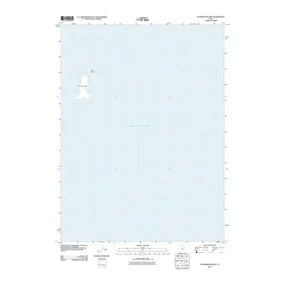 2011 Map of Gunnison Island, 2011 Print