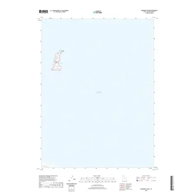 2020 Map of Gunnison Island, 2020 Print