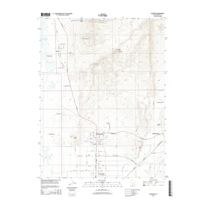 2014 Map of Gunnison, 2014 Print