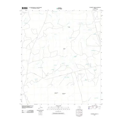 2010 Map of Gunsight Draw, 2010 Print