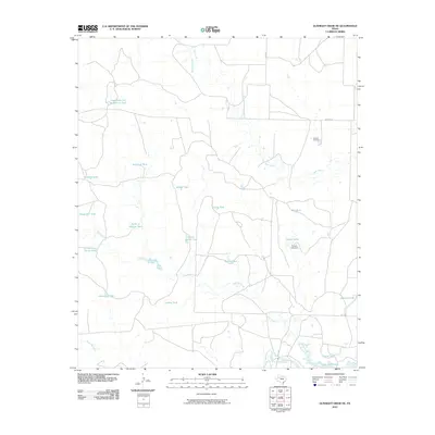 2010 Map of Gunsight Draw NE, 2010 Print