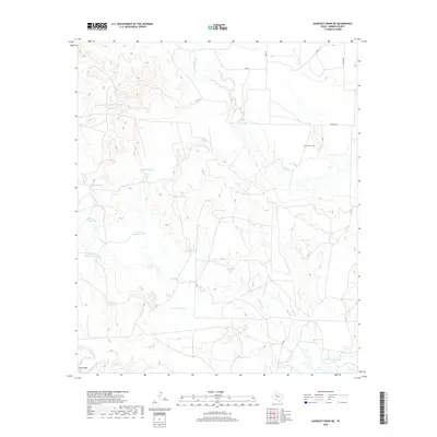 2019 Map of Gunsight Draw NE, 2019 Print