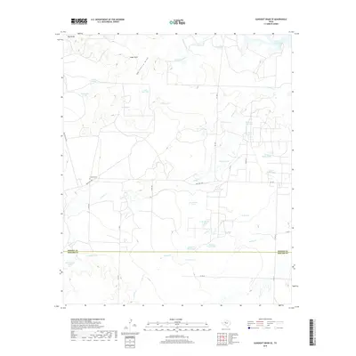 2019 Map of Gunsight Draw SE, 2019 Print