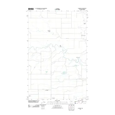 2011 Map of Gunsight, 2011 Print