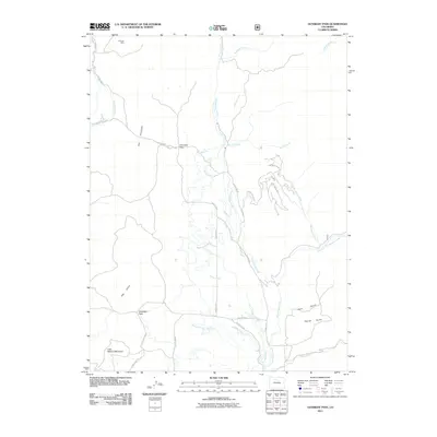 2011 Map of Gunsight Pass, 2011 Print