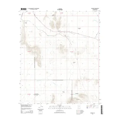 2014 Map of Gunsight, 2014 Print