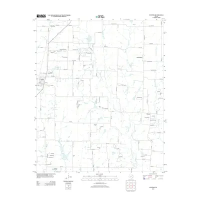 2013 Map of Gunter, 2013 Print