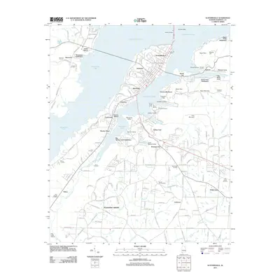 2011 Map of Guntersville, 2011 Print
