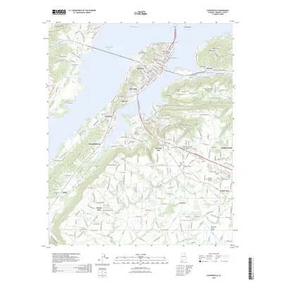 2026 Map of Guntersville, 2026 Print