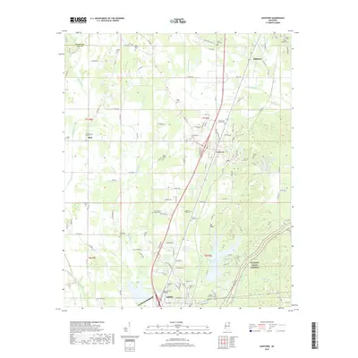 2018 Map of Guntown, 2018 Print