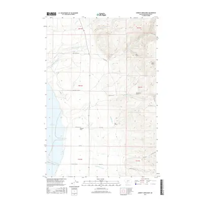 2017 Map of Gurnett Creek West, 2017 Print