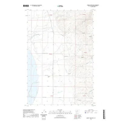 2020 Map of Gurnett Creek West, 2020 Print