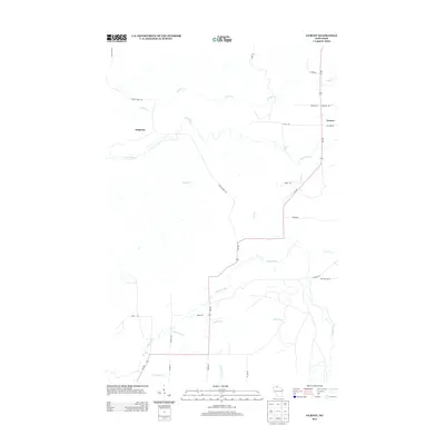 2013 Map of Gurney, 2013 Print
