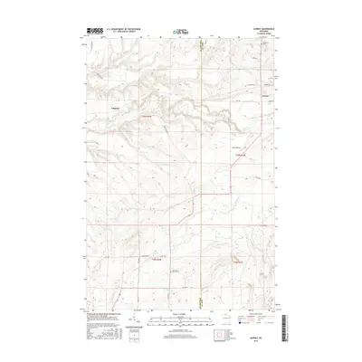 2015 Map of Gurney, 2015 Print