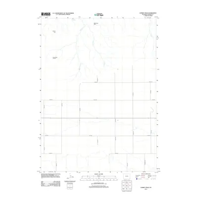 2012 Map of Gurney Peak, 2012 Print