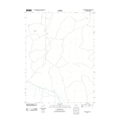 2011 Map of Gusher Spring, 2011 Print