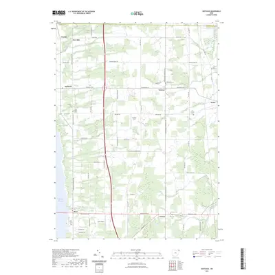 2023 Map of Gustavus, 2023 Print