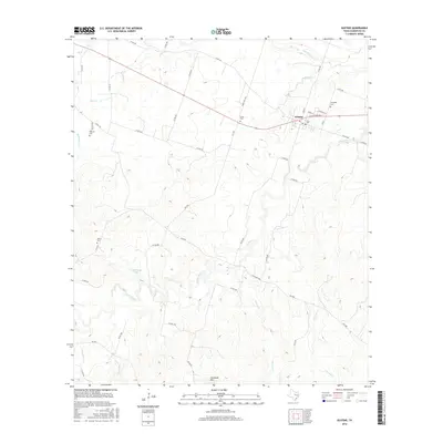 2016 Map of Gustine, 2016 Print