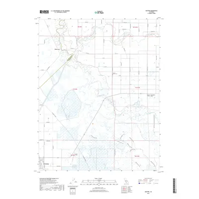 2018 Map of Gustine, 2018 Print