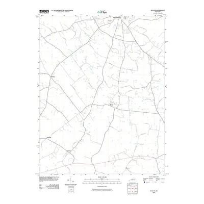 2010 Map of Guston, 2010 Print