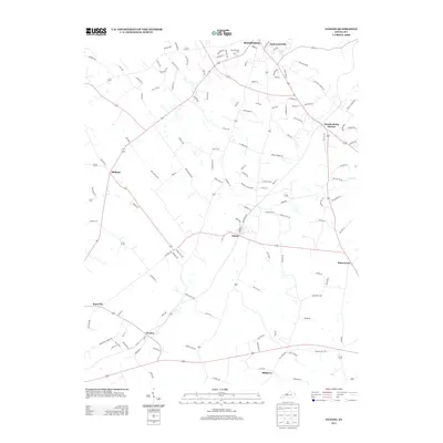 2013 Map of Guston, 2013 Print