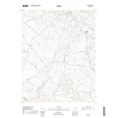 2019 Map of Guston, 2019 Print