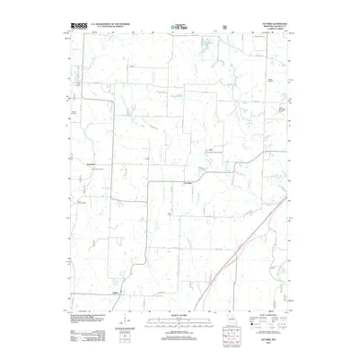 2012 Map of Guthrie, 2012 Print