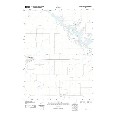 2010 Map of Guthrie Center East, 2010 Print