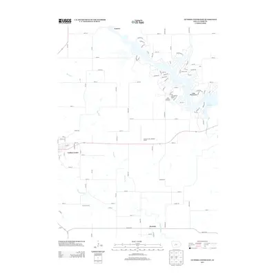 2013 Map of Guthrie Center East, 2013 Print